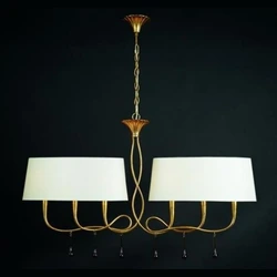 Lampa wisząca Mantra Paola Gold 3541MA - zdjęcie dodatkowe 1