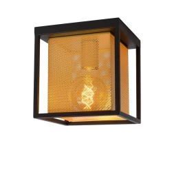Plafon SANSA 1xE27 czarny 21122/01/30 Lucide - zdjęcie produktu