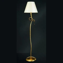 Lampa podłogowa Mantra Paola Gold 3543MA - zdjęcie produktu
