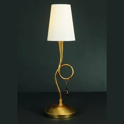 Lampa biurkowa Mantra Paola Gold 3545MA - zdjęcie produktu