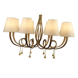 Lampa wisząca Mantra Paola Gold 6205MA - zdjęcie dodatkowe 1