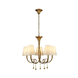 Lampa wisząca Mantra Paola Gold 6206MA - zdjęcie produktu