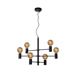 Lampa wisząca LEANNE 6xE27 czarny 21421/06/30 Lucide - zdjęcie produktu