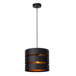 ROSAS Lampa wisząca Ø 26 cm 1xE27 czarny 21433/01/30 Lucide - zdjęcie produktu