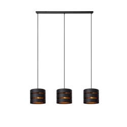 ROSAS Lampa wisząca 3xE27 czarny 21433/03/30 Lucide - zdjęcie produktu
