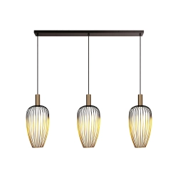 AURELIE Lampa wisząca – Złota – 3xGU10 – 25W 21442/03/10 Lucide - zdjęcie produktu