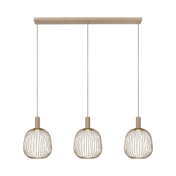 ESTEREL Lampa wisząca – Taupe – 3xGU10 – 25W 21446/03/41 Lucide - zdjęcie produktu
