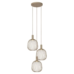 ESTEREL Lampa wisząca – Taupe – 3xGU10 – 25W 21446/13/41 Lucide - zdjęcie produktu