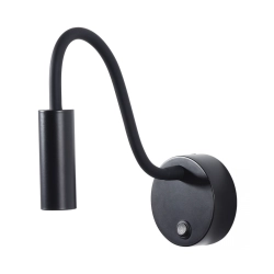 22049 HOTEL WALL LED LAMP 3W 3000K BLΑCK MATT Zambelis Lights