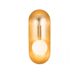 22059 WALL LIGHT G9 GOLD LEAF Zambelis Lights