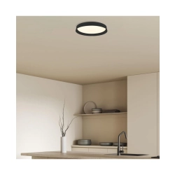 22128 LED CEILING LIGHT 20W 3000K BLACK Zambelis Lights