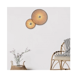 22175 WALL LIGHT BUSH - BLACK 1XE27 Zambelis Lights