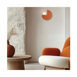 22204 WALL LAMP 1XG9 TERACOTTA - GOLD Zambelis Lights