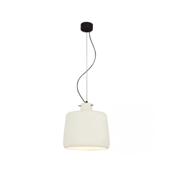 22216 PENDANT LAMP 1XE27 WHITE Zambelis Lights