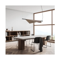 22229 PENDANT LED LIGHT 18W SANDY BLACK-BRONZE Zambelis Lights