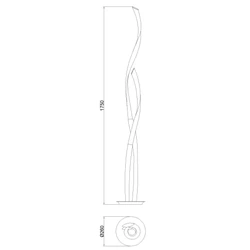 Lampa podłogowa Mantra Armonia 6730MA - zdjęcie dodatkowe 1