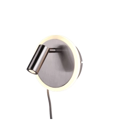 kinkiecik.pl Kinkiet JORDAN – 229210207 incl. 1x SMD LED, 5W · 1x 550lm, 3000K incl. 1x SMD LED, 2W · 1x 200lm, 3000K TR