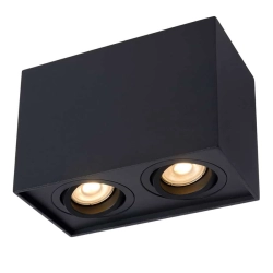 TUBE spot sufitowy GU10 czarny 22953/02/30 Lucide - zdjęcie dodatkowe 1