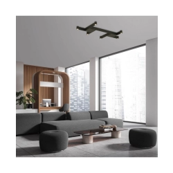 23042 CEILING LED LIGHT 23W 3000K METAL-ALUMINIUM BLACK Zambelis Lights