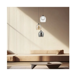 23081 PENDANT LED LIGHT 18W 3000K METAL-GLASS Zambelis Lights