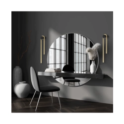 23107 SCONCE LED LIGHT 13W 3000K ALUMINIUM - PC DIFFUSER, GOLD - BLACK Zambelis Lights