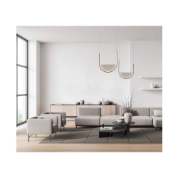 23166 PENDANT LED LIGHT 20W 3000K,4000K BLACK-LIGHT GREY Zambelis Lights