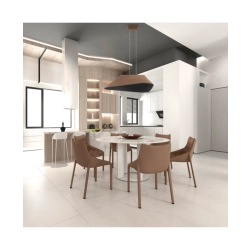23172 PENDANT LED LIGHT 8W SMD 3000K ACOUSTIC BROWN - GREY Zambelis Lights