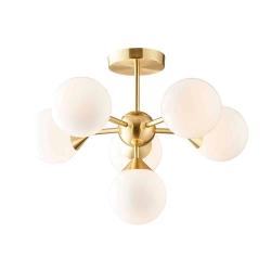 Kinkiecik.pl Lampa sufitowa OSKAR 6LT SEMI FLUSH 76501 ENDON