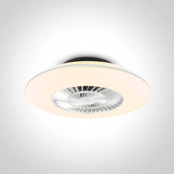 kinkiecik.pl Ewodia 24002/W biała lampa sufitowa z regulacją CCT, wentylatorem oraz silnikiem prądu stałego LED 30W 230V
