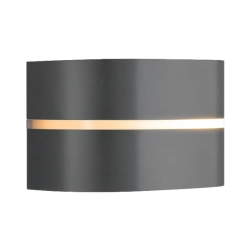 Antracytowy kinkiet zewnętrzny Sibelis IP44 - Nordlux 2418311050 - zdjęcie produktu
