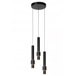 MARGARY Lampa wisząca Ø 28 cm LED Dim. 3x4W 2700K czarny 24402/15/30 Lucide - zdjęcie produktu