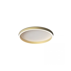 25160 CEILING LED LIGHT 27W 2700K-3000K-4000K BRUSHED GOLD Zambelis Lights