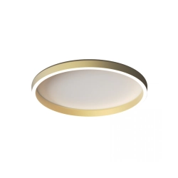 25164 CEILING LED LIGHT 41W 2700K-3000K-4000K BRUSHED GOLD Zambelis Lights