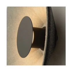 25178 SCONCE LED LIGHT 6W ACOUSTIC LIGHT GREY - BLACK Zambelis Lights
