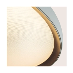 25185 CEILING LED LIGHT 20W 2700K-3000K-4000K ALUMINIUM - MICROPRISMATIC ACRYLIC WHITE MATT - GOLD Zambelis Lights