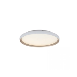 25185 CEILING LED LIGHT 20W 2700K-3000K-4000K ALUMINIUM - MICROPRISMATIC ACRYLIC WHITE MATT - GOLD Zambelis Lights
