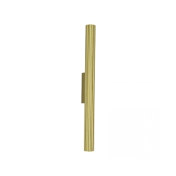 25219 WALL LED LIGHT 2x6W 3000K BRASS METAL - ALUMINIUM Zambelis Lights