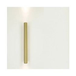 25219 WALL LED LIGHT 2x6W 3000K BRASS METAL - ALUMINIUM Zambelis Lights