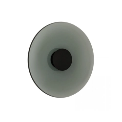 25273 WALL LED LIGHT 22W 2700K-3000K TRIAC BLACK MATT - SMOKED GLASS Zambelis Lights