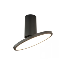 25304 CELING LED LIGHT 12W 3000K MOVABLE SANDY BLACK Zambelis Lights