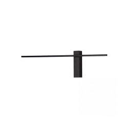 25317 WALL LED LIGHT 10W 3000K SANDY BLACK ROTATABLE ARM Zambelis Lights