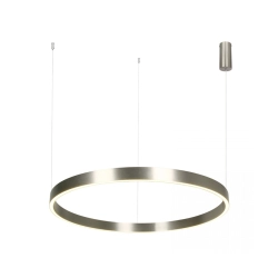25369 PENDANT LED LIGHT UP-DOWN 70W 3000K ELECTROPLATE BRUSHED NICKEL ALUMINIUM - ACRYLIC ALUMINIUM - ACRYLIC Zambelis Lights