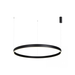 25371 PENDANT LED LIGHT UP-DOWN 88W 3000K BLACK ALUMINIUM - ACRYLIC Zambelis Lights