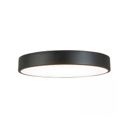 25377 CEILING LED LIGHT 28W 3000K BLACK MATT - ALUMINIUM - ACRYLIC Zambelis Lights