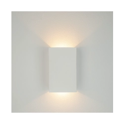 25379 WALL LED LIGHT 5W 3000K UP-DOWN LIGHTING PURE WHITE GYPSUM Zambelis Lights
