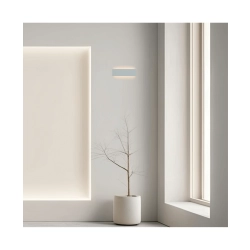 25380 WALL LED LIGHT 8.25W 3000K UP-DOWN LIGHTING PURE WHITE GYPSUM Zambelis Lights