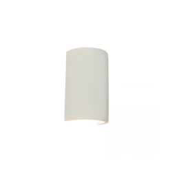 25383 WALL LIGHT 2xG9 MAX 25W UP-DOWN LIGHTING PURE WHITE GYPSUM Zambelis Lights