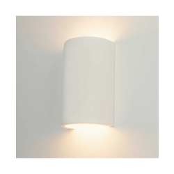 25383 WALL LIGHT 2xG9 MAX 25W UP-DOWN LIGHTING PURE WHITE GYPSUM Zambelis Lights