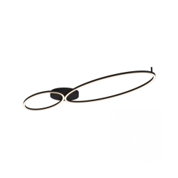 25410 CEILING LED LIGHT 69W 3000K SANDY BLACK - METAL - ALUMINIUM Zambelis Lights