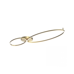 25411 CEILING LED LIGHT 69W 3000K BRUSHED GOLD - METAL - ALUMINIUM Zambelis Lights